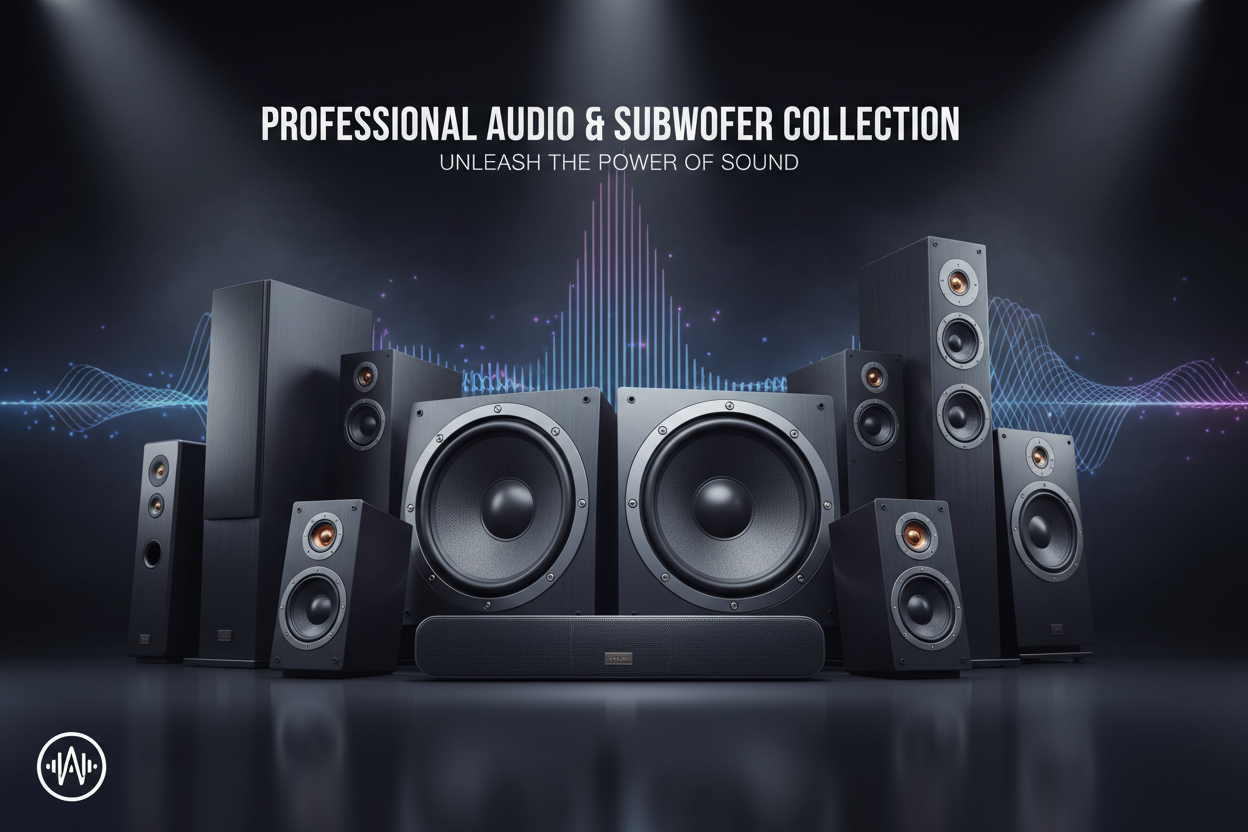 Audio & Speakers- Subwoofers