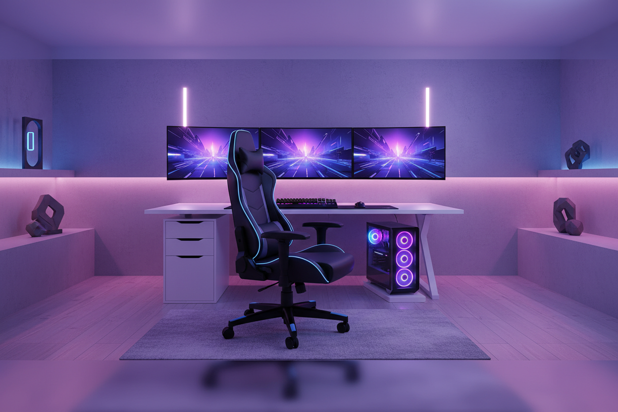 Gaming Desk & Chair