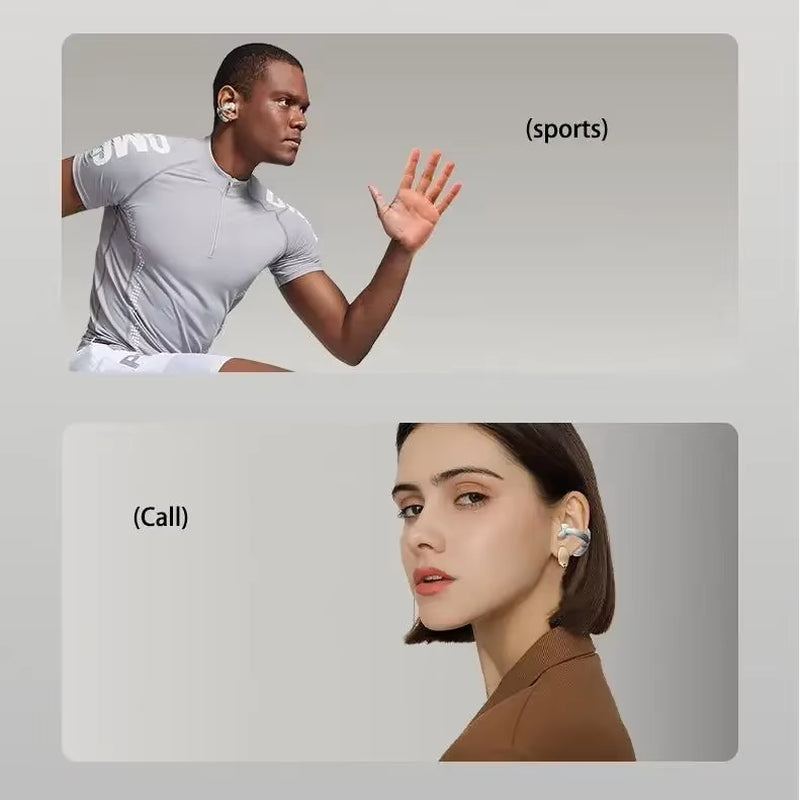 OHR206 Clip-On OWS Bluetooth Earphpones IP5 Waterproof Dolby Sound Quality AAC/SBC Wireless Sports Bluetooth 5.4 Headphones