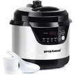 8 in 1 Multi-Use Programmable Cooker: Electric Pressure Pot with Slow Cook, Rice, Steamer, Sauté, Brown, Warmer