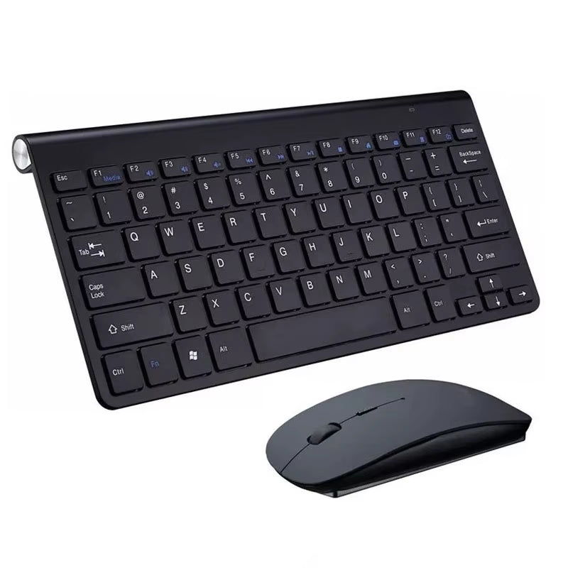 2.4Ghz Ultra-Thin Wireless Keyboard and Mouse Combo with USB Receiver Mouse Keyboard Set for Apple PC Windowsxp/7/8/10