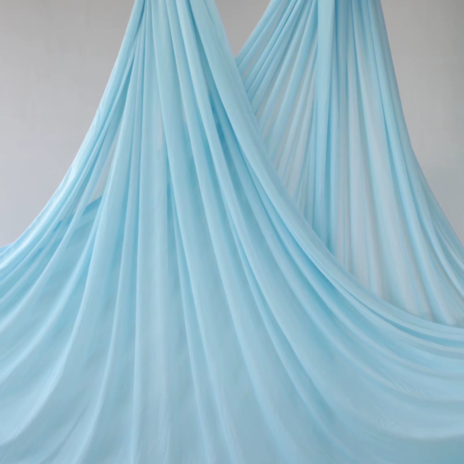 8M Aerial Silks Fabric Fitness Yoga Hammock Silk Swing GYM Home Outdoor Anti-Gravity Body Building Pilates Yoga Belt