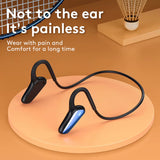 Earphone Shared Music Headset Phone BT5.2 Bone Conduction Headphones Wireless Earphones with Microphone for Sport Fitness