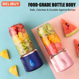 400Ml Portable Juicer Blender Electric Fruit Juicer USB Charging Lemon Orange Fruit Juicing Cup Smoothie Blender Machine
