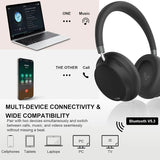 APP  NC45 Bluetooth Active Noise Cancelling Headphones, Comfortable Wireless over Ear Headphones with Mic, Hi-Res Audio,