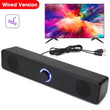 4D Computer Speaker Bar Stereo Sound Subwoofer Bluetooth Speaker for Macbook Laptop Notebook PC Music Player Wired Loudspeaker