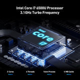 ACEKAMAS 15.6" Laptop Computer PC Windows 11  Core I7 6500U I3 6100U 16GB RAM Fingerprint Unlock Notebook Backlight Laptops