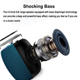 S26 Bluetooth Speaker Ambient Light, Portable Handheld Lanyard, Wireless LED Light and Subwoofer