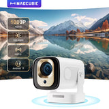 HY310 Auto Focus Projector 1080P Native 4K 330ANSI Android 11 Wifi6 BT5.4 Mini Outdoor Movie Projector with Air Mouse