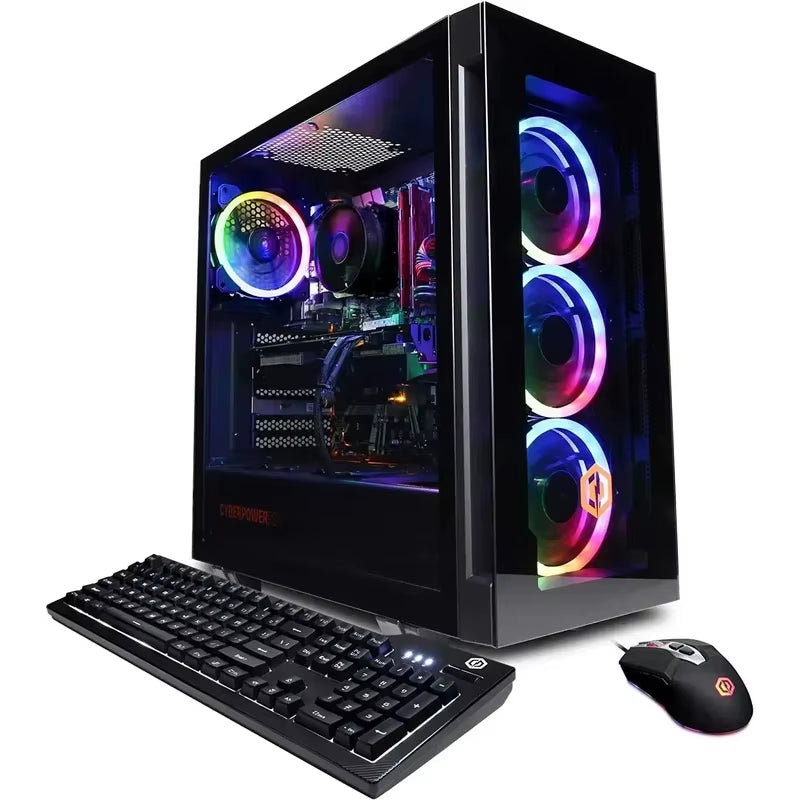 Gaming PC AMD Core A8 7680/240G SSD DIY Assembly DESKTOP Full Set of E-Sports Game COMPUTER 256/500G SSD 8/16G RAM Game