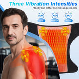 Wireless Control Graphene Heating Shoulder Knee Massager Knee Shoulder Elbow Arthritis Warm Wrap Massage Support Brace Belt
