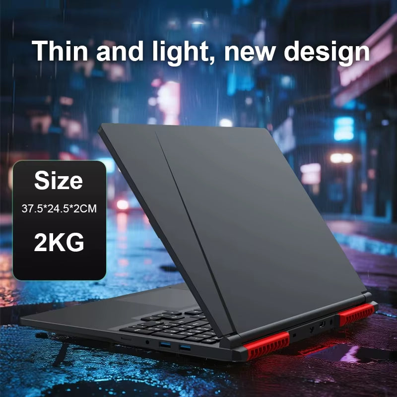 Xiaman 16" Gaming Laptop Computer  Core I7 6700HQ NVIDIA GTX1060 Win11 Pro Gamer Laptop 16GB DDR4 1TB SSD Notebook PC Gamer