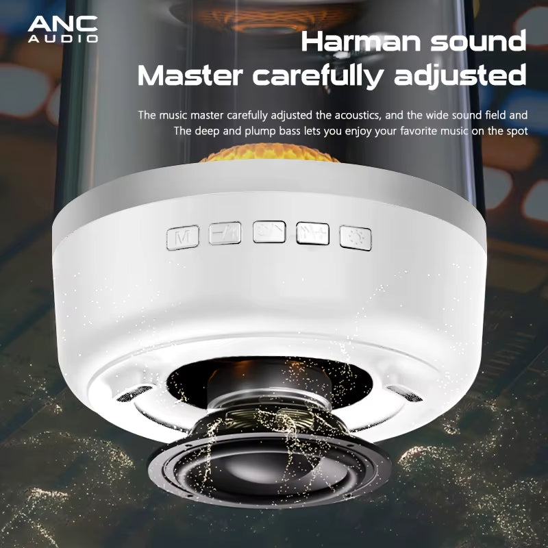 Wireless Bluetooth Speakers Portable Loudspeaker Panoramic Surround Sound Effec Subwoofer Outdoor Mini Small Speaker LED Lights