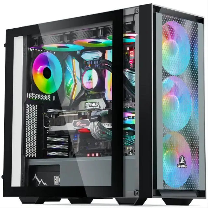 Core I7 CPU Affordable Computer Full Set 8G/16G RAM 256GB SSD Home Office Gaming Pc Desktop Computer Gamers PC GAME