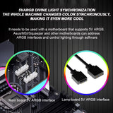 5V 3Pin Flexible Light Bar 8Pin 24Pin PSU RGB Cable Extensions Flexible LED Strip Light DIY Kit for Computer Power Supply