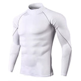 Men Sport T-Shirt Quick Dry Bodybuilding Running Shirt Long Sleeve Compression Top Gym T Shirt Men Fitness Tight Rashgard