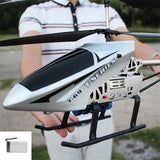 Rc Helicopter with Remote Control Extra Durable Big Plane Toy for Kids Drone Model Outdoor 3.5CH 80Cm Aircraft Large Helicoptero
