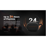 Powergo Wireless Speaker, IP67 Waterproof, Sound with Punchy Bass Bluetooth 5.3 24H Playtime Dual-Speaker Portable Stereo