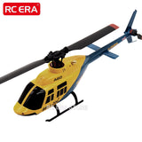 A60 Mini Bell206 RC Helicopter 2.4G 6-Aixs Gyroscope 4CH Altitude Hold Remote Control Plane Toys for Adult Gift