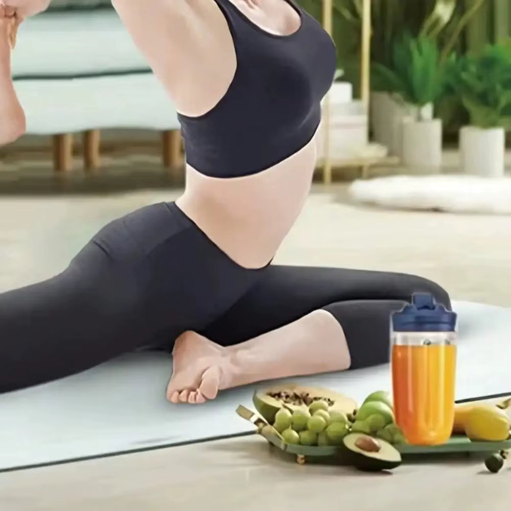 Portable Rechargeable Blender & Juicer Cup 380Ml, Personal Smoothie Maker & Ice Crusher for Juice, Travel Portable Blender