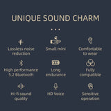 Waterproof Hanging Ear Earbuds Bluetooth-Compatible Wireless Business Headset