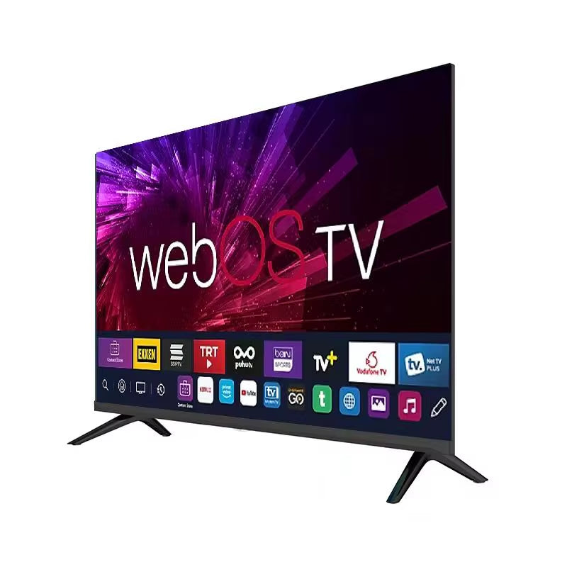55 Inch 4K Android Smart TV Ultra HD with Wifi Built-In Youtube Netflix Support Ultra Thin Frameless Design 100-240V OEM ODM