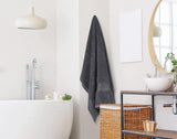 Extra Large Bath Sheets 2 Pack, 35X70 Inches, 100% Cotton Highly Absorbent Quick Dry Towels for Adults, Super Soft Grey