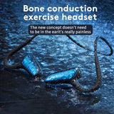 Earphone Shared Music Headset Phone BT5.2 Bone Conduction Headphones Wireless Earphones with Microphone for Sport Fitness