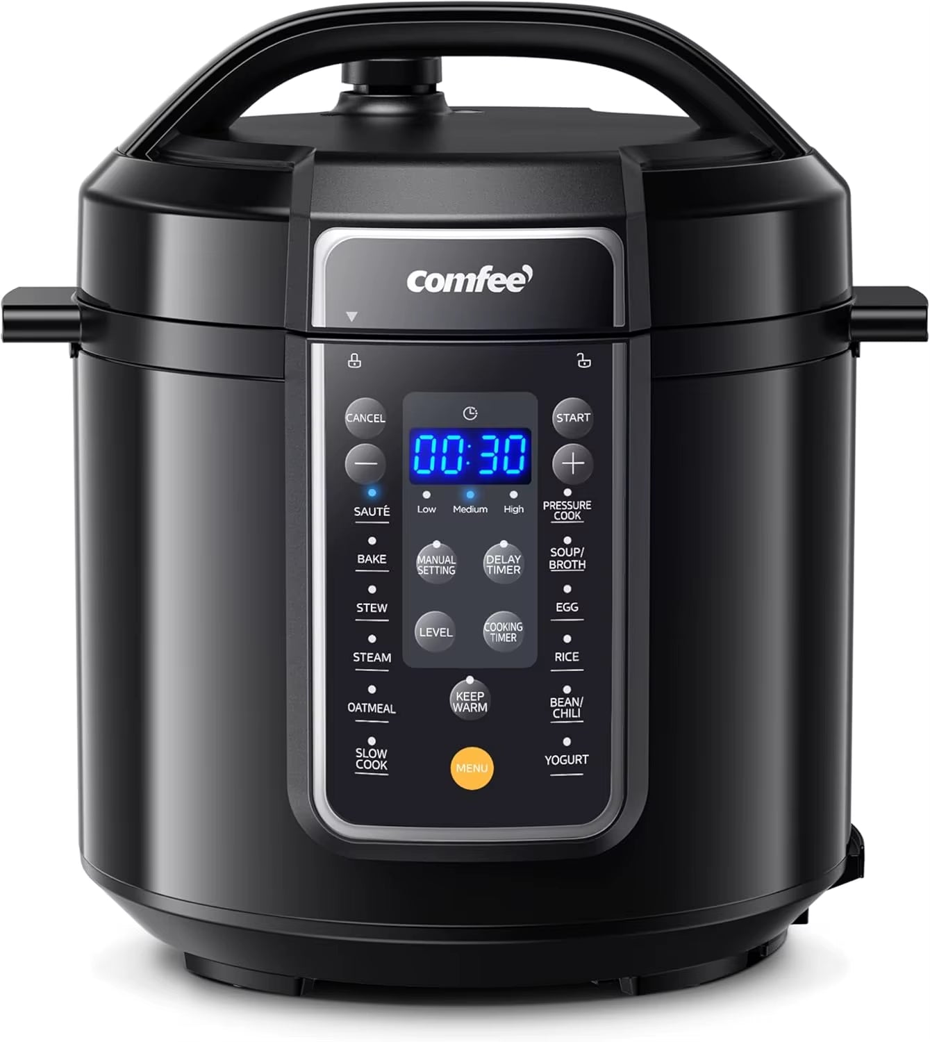 9-In-1 Electric Pressure Cooker, 14 Presets Multi Cooker Olla De Presion Non-Stick Pot Yogurt Maker Rice Cooker Slow Cooker