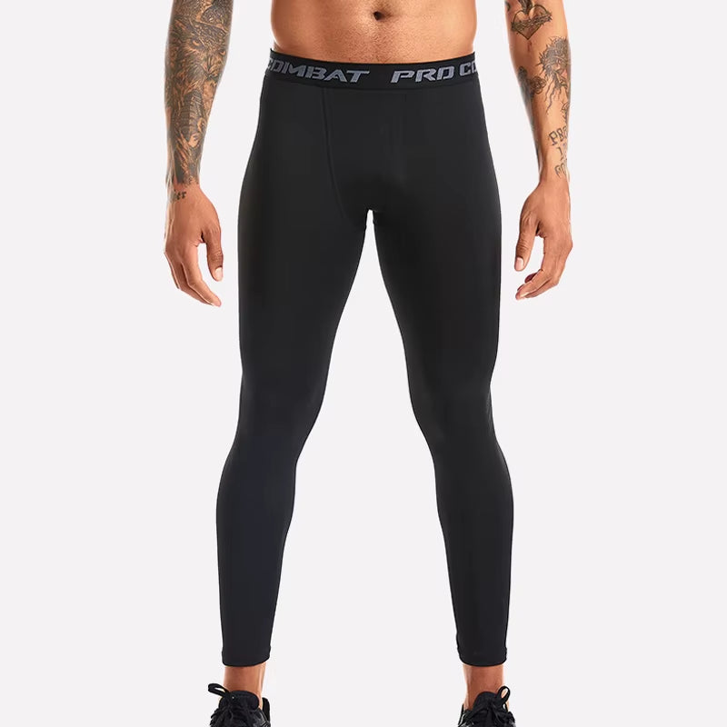 New Men'S Compression Pants Male Tights Leggings for Running Training Sport Fitness Quick Dry Fit Joggings Workout Trousers