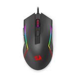 M616 RGB Gaming 10000 DPI Wired Optical 6 Programmable Buttons 8 Backlit Modes Software Supports DIY Keybinds Mouse
