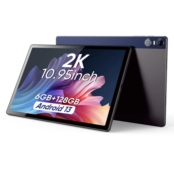 Android 13 Tablet MTK 8183 8-Core 11" 2K FHD Incell Display 6GB RAM 128GB ROM Type-C 7000Mah Wifi GPS 2024 Tablets Kid
