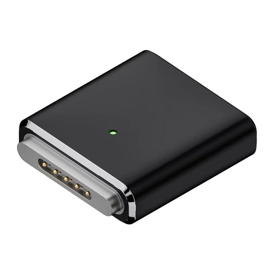 100W Replaceable Magnetic 3 Adapter with LED Indicator PD3.1 Type-C Female to Magnetic 3 Adapter 5A 20V for Macbook Air/Pro