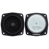 1Pcs 78MM 4 Ohm 15W Subwoofer Speaker 3 Inch Convex Cap Bass Square Woofer DIY Bookshelf Speakers Hifi Home Sound Theater