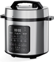 12-In-1 Electric Pressure Cooker 6 QT Stainless Steel Multi Cooker for Rice, Steaming, Slow Cooking