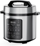 12-In-1 Electric Pressure Cooker 6 QT Stainless Steel Multi Cooker for Rice, Steaming, Slow Cooking