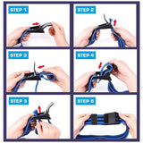 BFR Rigid Blood Flow Restriction Band for Arms Legs Glutes BFR Training Workout Occlusion Bands for Men and Women