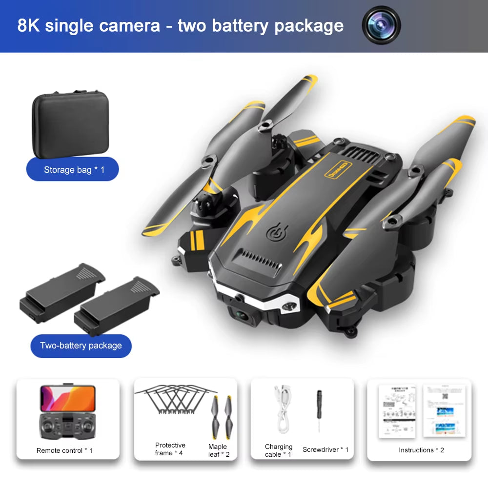 G6 PRO Drone 8K 5G GPS Drone Professional HD Aerial Photography Obstacle Avoidance Drone Four-Rotor Helicopter RC Distance 5000M