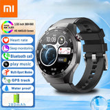 2025  Military GPS Smart Watch Men Full Touch Screen Sport Fitness Healthtest Voice Call Smartwatch