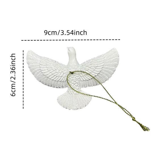 New Year Festival Ornament Doves Style Friendship Doves - Home Alone Home Ornaments- Best Gift for Someone Special