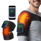 Wireless Control Graphene Heating Shoulder Knee Massager Knee Shoulder Elbow Arthritis Warm Wrap Massage Support Brace Belt