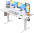 Ergear Adjustable Height Electric Desk, 55" x 28" Ergonomic Sit-Stand Home Office Computer Desk with 4 Memory Presets