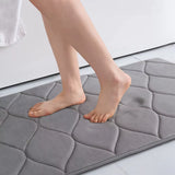 Memory Foam Bathroom Bath Mat Soft Non-Slip Carpet Absorbent Floor Bathroom Rug Shower Carpet Kitchen Decor Foot Mat