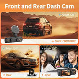 WIFI Dash Cam for Car 2/3 Channel 1080P Video Recorder Dashcam Auto Black Box Car DVR Rear View Camera Car Accessory
