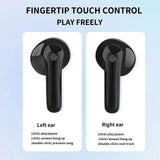 Wireless Headphones, In-Ear Headphones, with Microphone, Stereo In-Ear Headphones with LED Display