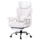 Ergonomic Big and Tall Gaming Chair with Pocket Spring Lumbar Support and Footrest