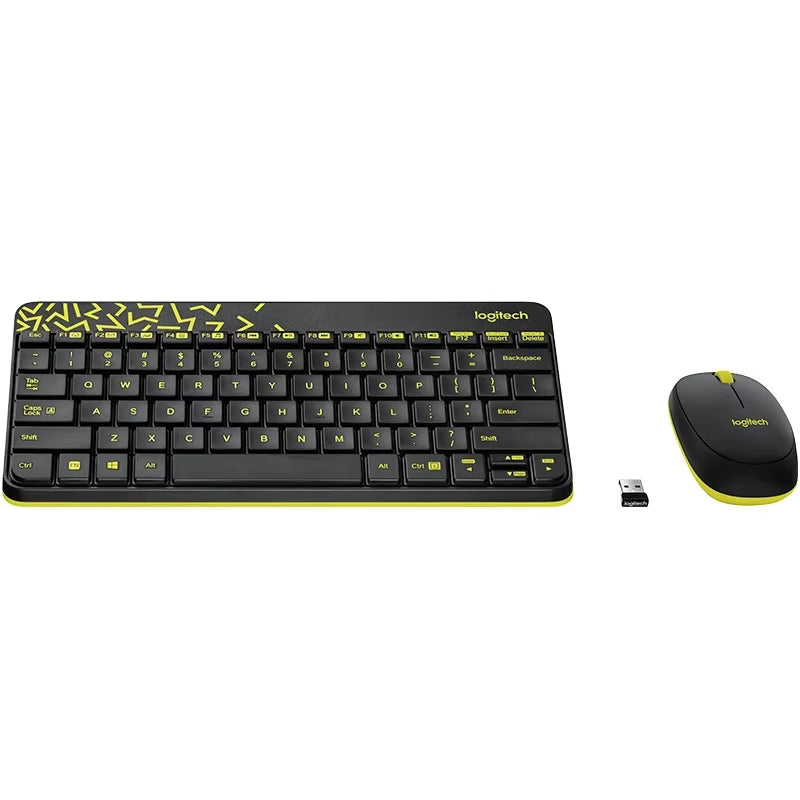 MK240 Nano Wireless Keyboard and Mouse Combo Set Suitable for Laptop Desktop Computer Home Office Using