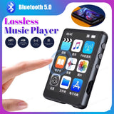 MP4 Player Lossless Music Player Full Touch Screen 2.4 Inches Portable MP3 Player with Speaker Support FM Radio Recording E-Book
