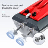 20KM/H Rc Speedboat Remote Control Boat Radio Control Boats 2.4G Double Motor High-Speed Race Boat Water Competitive Toys Kids