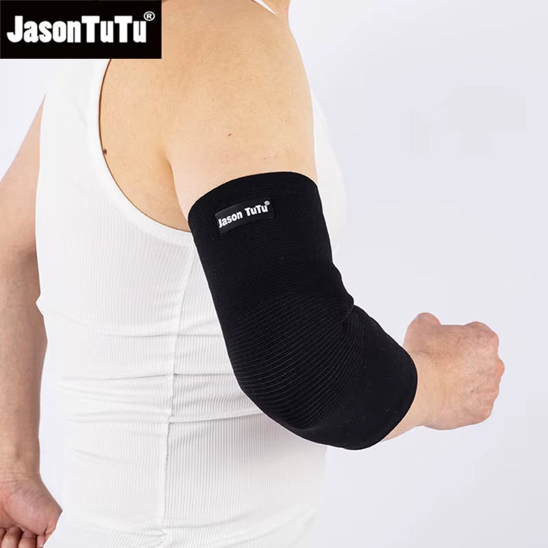 1PC Elbow Support Elastic Gym Sport Elbow Protective Pad Absorb Sweat Sport Basketball Tennis Arm Sleeve Elbow Brace